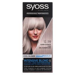Краска для волос Syoss 12-59 Холодный Платиновый блонд, 115 мл