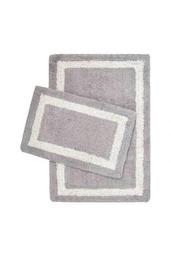 Набір килимків Irya Liberte gri, 90х60 см та 60х40 см, сірий (svt-2000022288521)