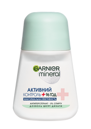 Дезодорант-антиперспирант Garnier Mineral Активный контроль и максимальная эффективность, шариковый, 50 мл