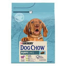 Сухий корм для цуценят Dog Chow Puppy <1, з ягням, 2,5 кг