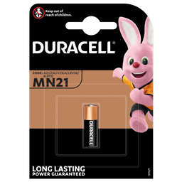 Специализированная щелочная батарейка Duracell 12 V MN21 A23/23A/V23GA/LRV08/8LR932, 1 шт.