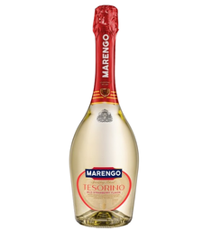 Вино игристое Marengo Tesorino, белое, полусладкое, 7%, 0,75 л (875183)