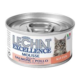 Вологий корм для кошенят Monge LCE Cat Kitten, лосось з куркою, 85 г (70060936)
