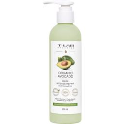 Маска T-LAB Organics Organic Avocado Intense Repair для сухих и поврежденных волос, 250 мл