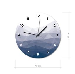 Настінний годинник Art-Life Collection, 45x45 см, сірий (1 Pvh 28 45x45)
