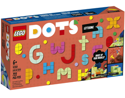 Конструктор LEGO DOTs Великий набір тайлів: літери, 722 деталей (41950)