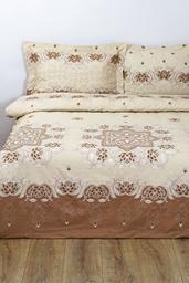 Комплект постельного белья Lotus Top Dreams Пастораль, полуторный, коричневый, 4 единицы (3455)