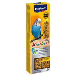 Ласощі для хвилястих папуг Vitakraft Kracker Original Feather Care, 2 шт., 60 г (21224)