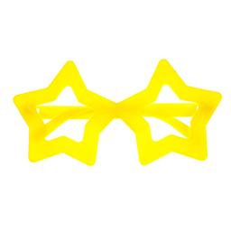 Очки карнавальные Offtop Звезды, желтый (870175)