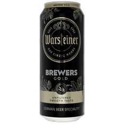 Пиво Warsteiner Brewers Gold, полутемное, 5,2%, ж/б, 0,5 л (876015)