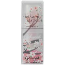 Тінт-бальзам для губ Girlwood Дика Вишня відтінок 01 (рожевий) 4.5 г