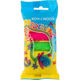 Пластилін Koh-i-Noor Fluorescent неоновий 5 цветов 100 г (01315S0502PS)