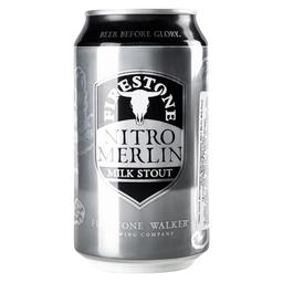 Пиво Firestone Walker Nitro Merlin Milk Stout, темне, 5,5%, з/б, 0,355 л (749215)