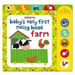 Інтерактивна книга Baby's Very First Noisy Book Farm - Fiona Watt, англ. мова (9781409563440)