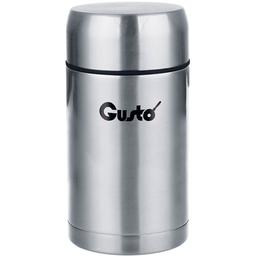 Термос для їжі Gusto GT010-1 Смачний обід 1 л сріблястий (126794)