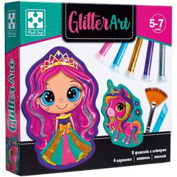 Набір для творчості Vladi Toys Glitter Art Казкові принцеси укр. мова (VT4501-10)