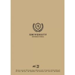 Зошит загальний Student, А5, в лінію, 80 арк., International University A (A5-080-5210L)