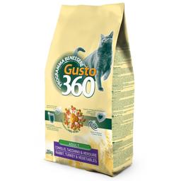 Сухой корм для котов Gusto 360 с кроликом, индейкой и овощами, 20 кг