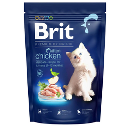 Сухий корм для кошенят Brit Premium by Nature Cat Kitten, 1,5 кг (з куркою)