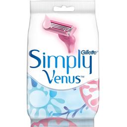 Одноразові станки для гоління Gillette Simply Venus 3, 12 шт.
