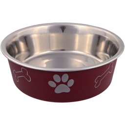 Миска для собак Trixie металева з пластиковим покриттям, 0,45 л / 14 см, в асортименті (25242)