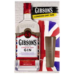 Набір: Джин Gibson's London Dry, 37,5%, 0,7 л + келих