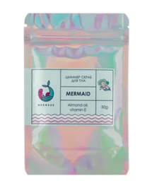 Шиммер-скраб для тіла Mermade Mermaid, 100 г (MRS0005M)