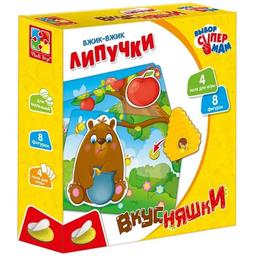 Вжик-вжик Липучки Vladi Toys Вкусняшки, укр. мова (VT1302-22)