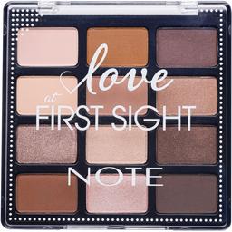Палетка тіней Note Cosmetique Love At First Sight Eyeshadow Palette тон 201 (Daily Routine) 15.6 г