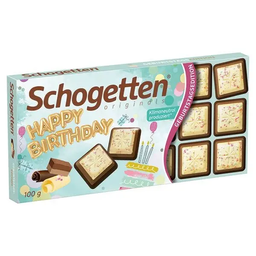 Шоколад молочный Schogetten Happy Birthday, 100 г (896403)