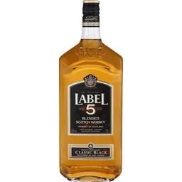 Віскі Label 5 Classic Black Blended Scotch Whisky 40% 1 л
