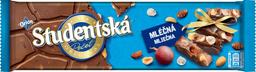 Молочний шоколад Orion Studentska з арахісом, желейними шматочками та родзинками, 260 г (865842)