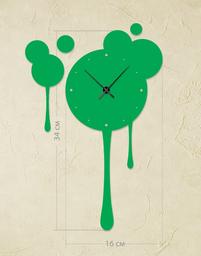 Настінний годинник Art-Life Collection, 16x34 см, зелений (1A-37-16x34_c)