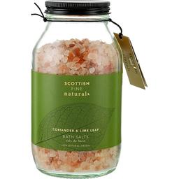 Соль для ванны Scottish Fine Soaps Coriander & Lime Leaf 500 г (5016365033084)