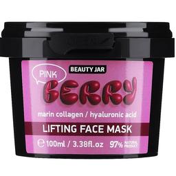 Ліфтинг-маска для обличчя Beauty Jar Pink Berry Lifting Face Mask Рожева ягода 100 мл