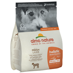 Сухий корм для дорослих собак малих порід Almo Nature Holistic Dog, XS-S, зі свіжим ягням, 2 кг (711)