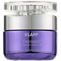 Крем для лица Klapp Repagen Hyaluron Selection 7 24 Hydra Cream, увлажняющий, 50 мл