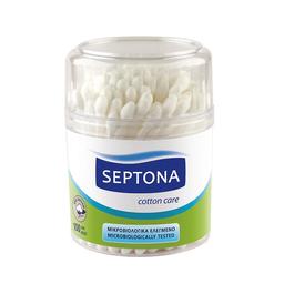 Ватные палочки Septona, в круглом боксе, 100 шт.