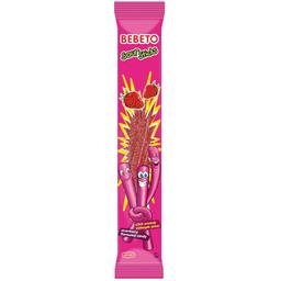 Жевательные конфеты Bebeto Кислые палочки, Клубника, 30 г