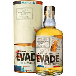 Виски Evade Peated Single Malt French Whisky, 43%, 0,7 л, в подарочной упаковке