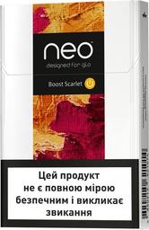 Стіки для електричного нагріву тютюну Neo Stic Boost Scarlet, 1 пачка (20 шт.) (808942)