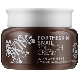 Крем для обличчя Fortheskin Snail Solution Cream з муцином равлика, 100 мл
