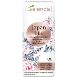 Зволожуючий крем Bielenda Japan Lift для шкіри навколо очей, 15 мл