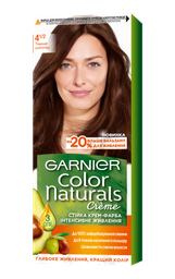 Фарба для волосся Garnier Color Naturals, відтінок 4 1/2 (Темний шоколад), 110 мл (C4432526)