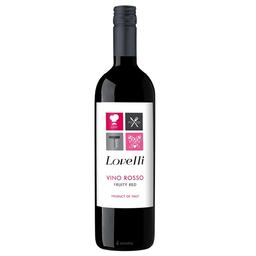 Вино Lovelli Vino Rosso d'Italia, красное, сухое, 11%, 0,75 л