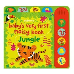 Музыкальная книжка Baby's Very First Noisy Book Jungle - Fiona Watt, англ. язык (9781474921732)