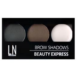 Набор для макияжа бровей LN Professional Brow Shadows Beauty Express Kit тон 02, 12 г