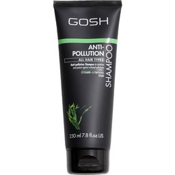 Шампунь Gosh Anti-Pollution, очищающий и увлажняющий, для всех типов волос, 230 мл