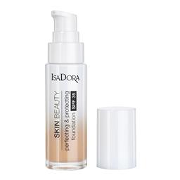 Тональна основа для обличчя IsaDora Skin Beauty Perfecting & Protecting Foundation SPF 35, відтінок 04 (Sand), об`єм 30 мл (551413)
