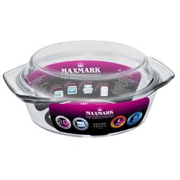 Скляна форма з кришкою Maxmark, 234x207x100 мм (K-GL415)